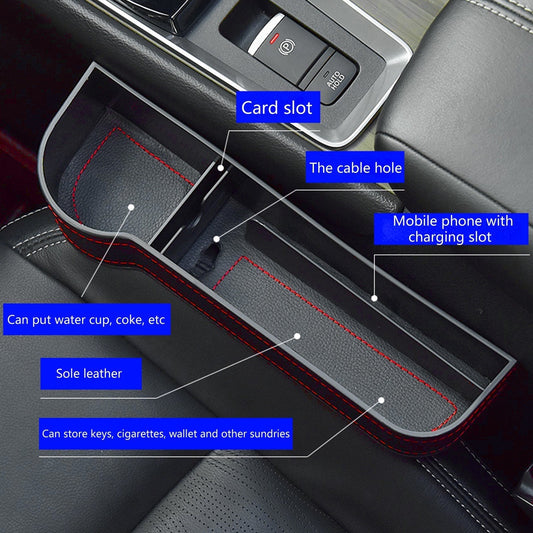 Pack of 2 Car Seat Gap Filler (Imported High Quality)